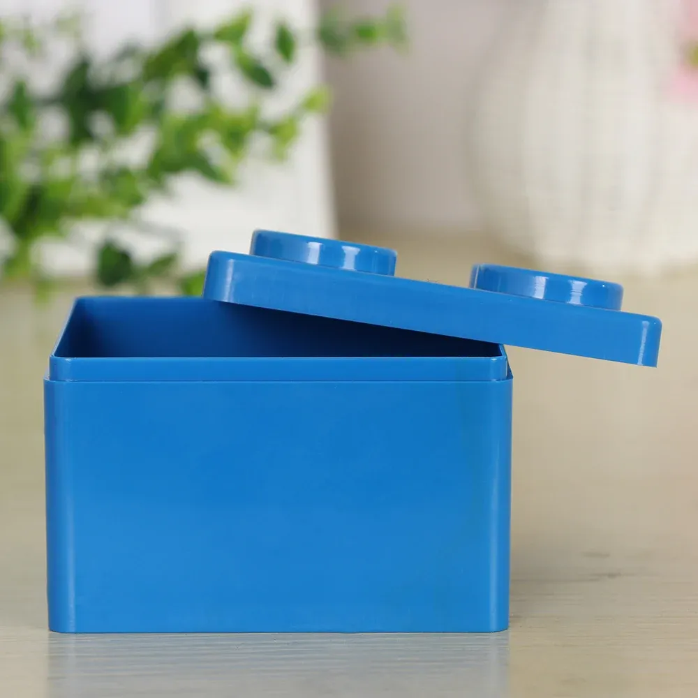 Boîte de rangement créative en plastique, compacte, pour fournitures de bureau 3