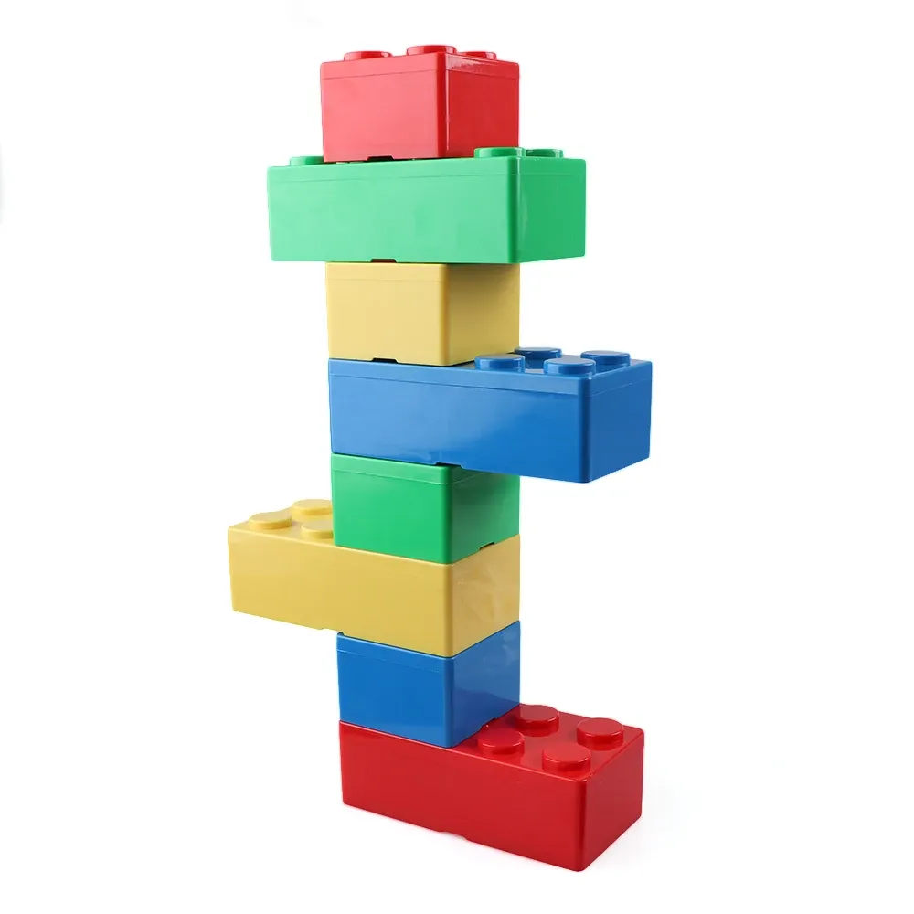 Boîte de rangement créative en plastique, compacte, pour fournitures de bureau 6