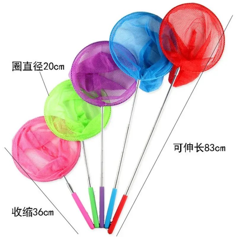 Filet télescopique portable pour insectes et papillons, jouet de plein air pour enfants 3
