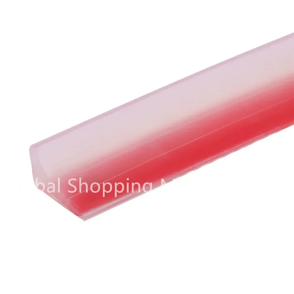 Vue détaillée de la bande d'étanchéité en silicone