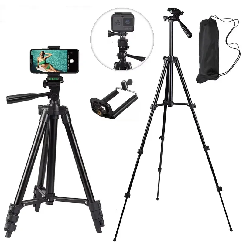 Trépied universel 3120 pour appareil photo et smartphone, 100 cm, léger