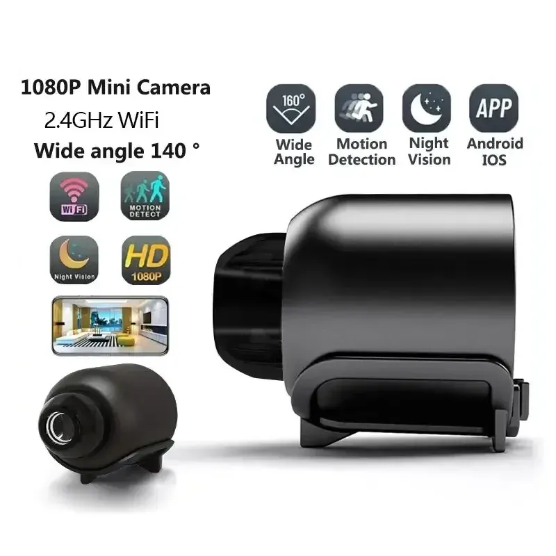 Caméra X5 Full HD Wi-Fi, vue d'ensemble