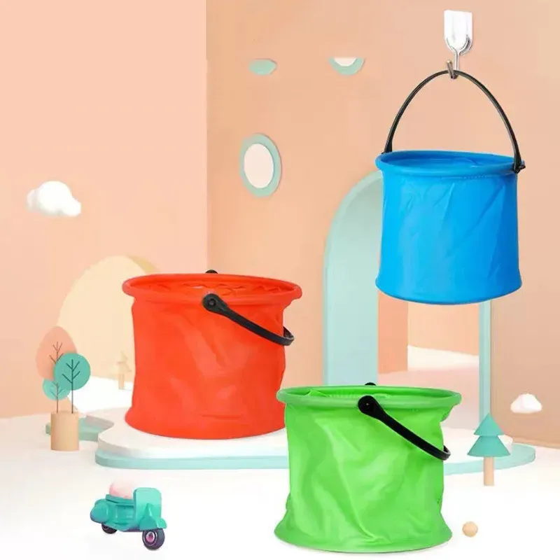 Seau de plage pliable pour enfants, vue détaillée