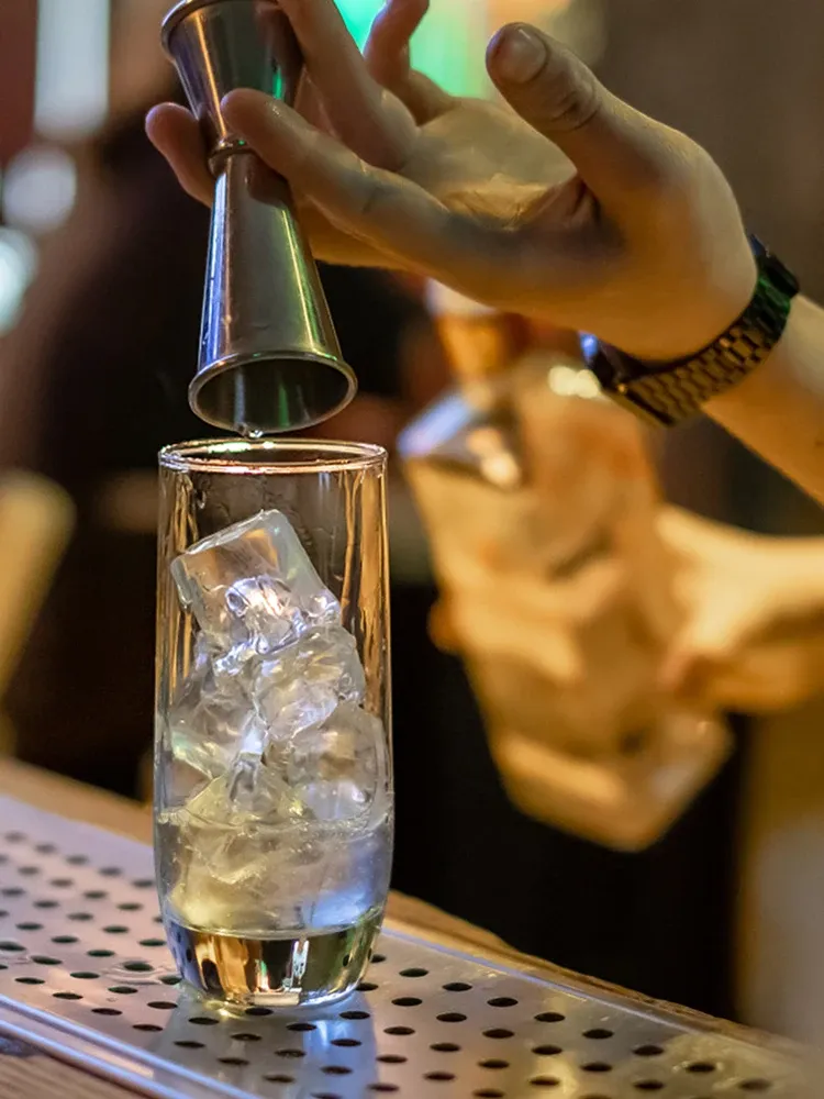 Jigger double 1 oz / 2 oz en acier inoxydable, design japonais, accessoire de bar à cocktail 3