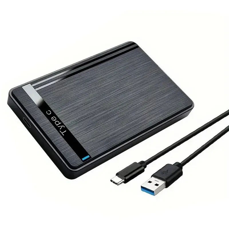 Le title is already in French, so I'll clean it up: it's keyword-stuffed. Clean version:
Boîtier pour disque dur externe 2,5 pouces USB 3.0 / 2.0 / USB-C vers SATA pour SSD et HDD