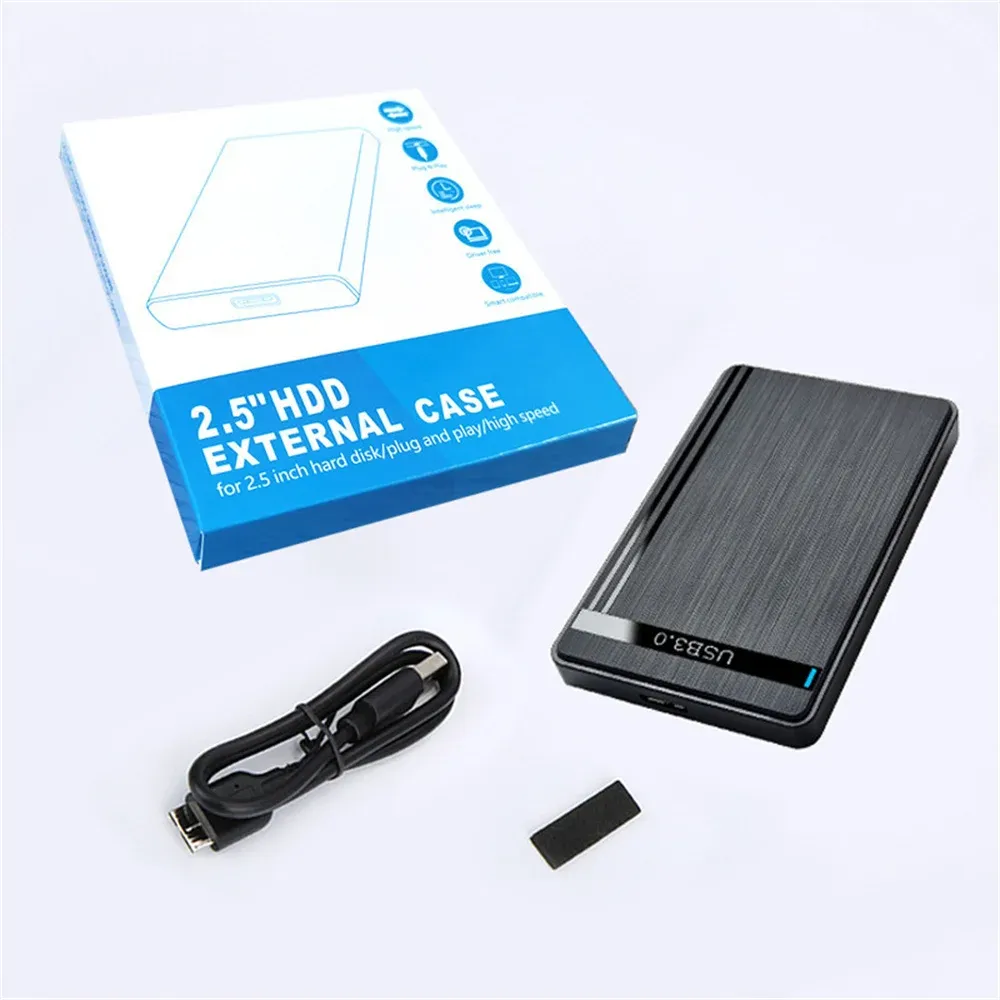 Le title is already in French, so I'll clean it up: it's keyword-stuffed. Clean version:

Boîtier pour disque dur externe 2,5 pouces USB 3.0 / 2.0 / USB-C vers SATA pour SSD et HDD 6
