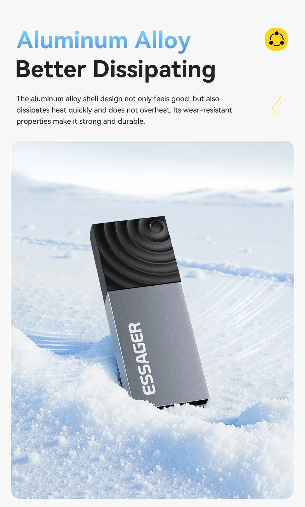 Lecteur de cartes Essager 2 en 1 compatibilité