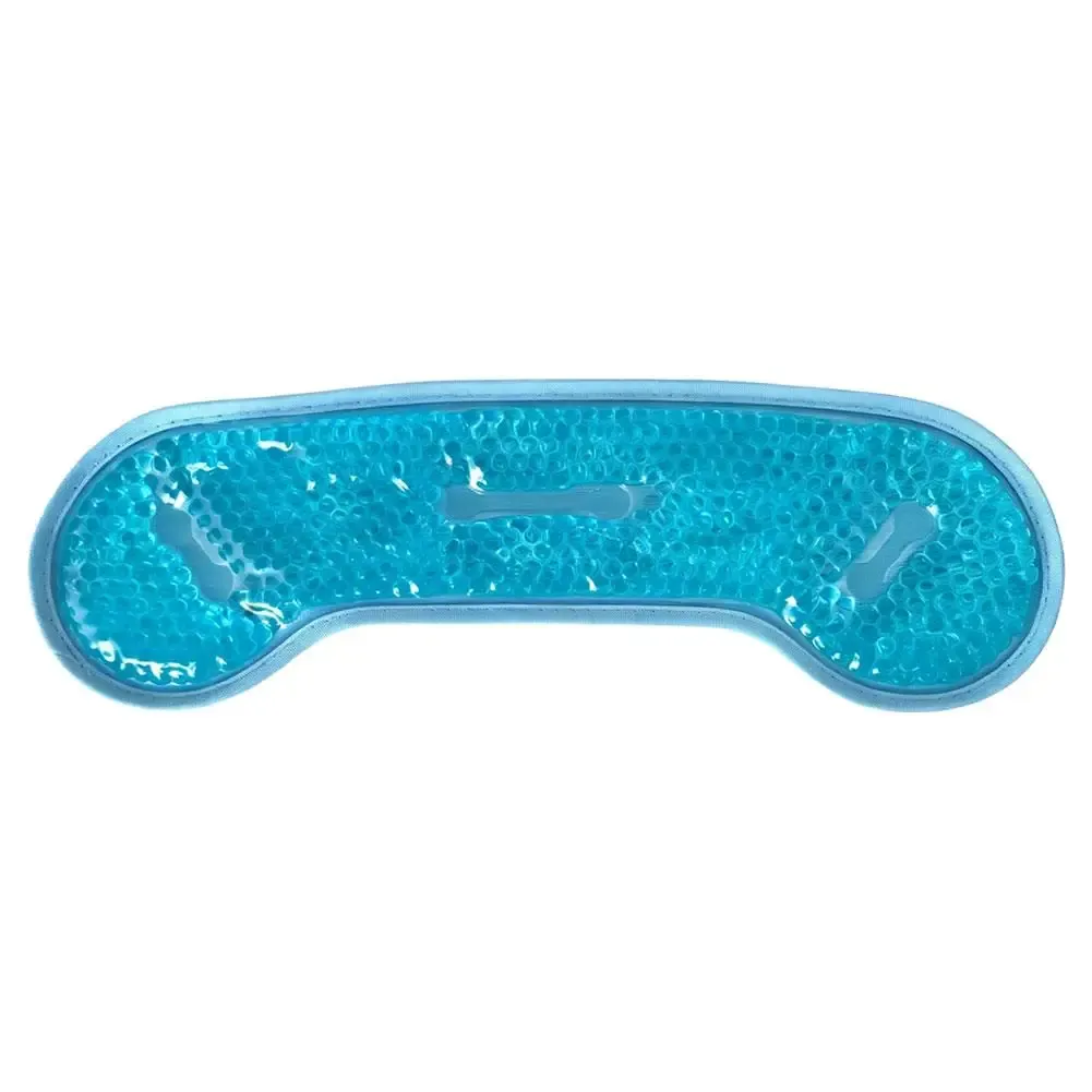Masque rafraîchissant en gel pour le visage et les yeux avec pack de glace, compatible chaud/froid, masque de sommeil spa en peluche pour raffermir la peau et réduire les poches 19