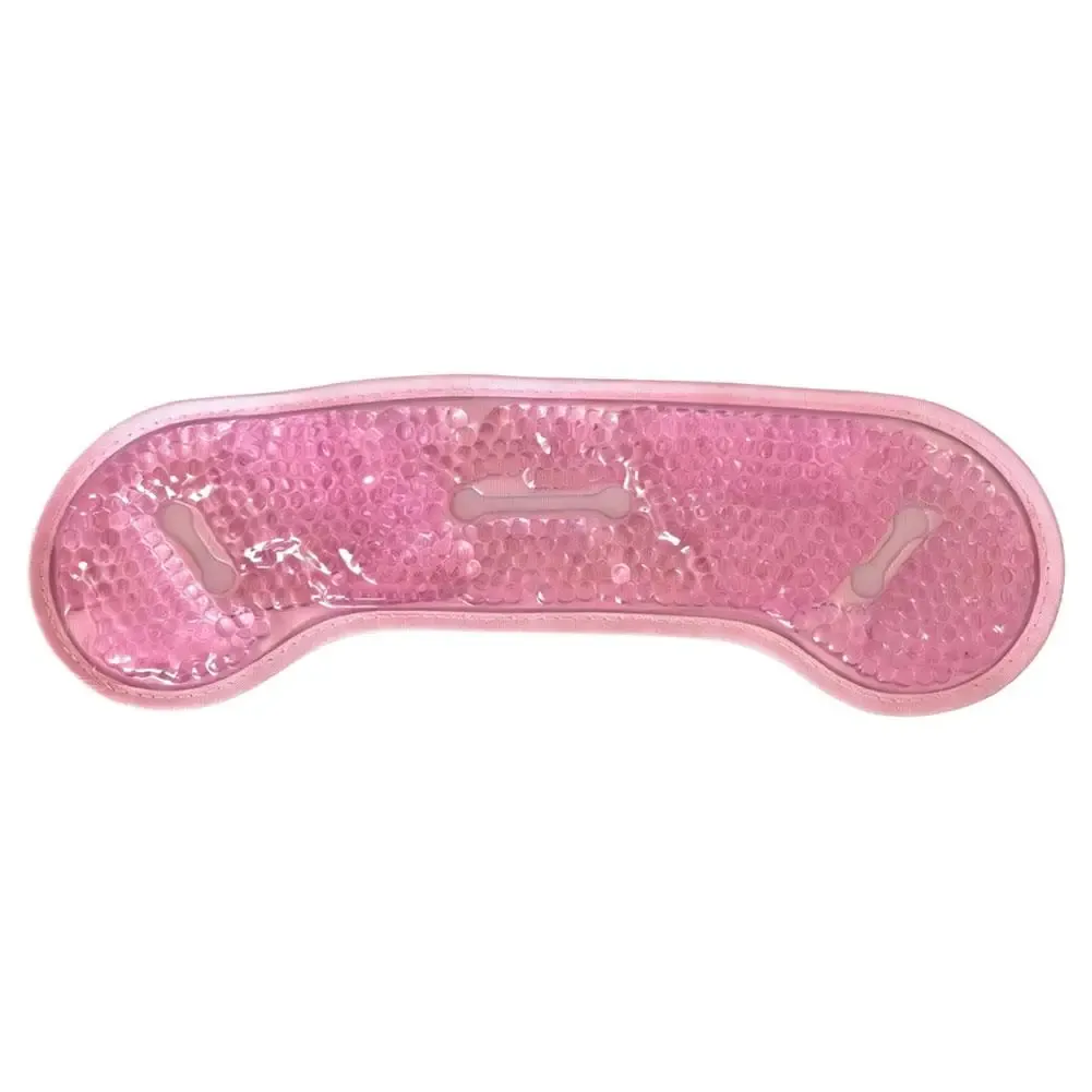 Masque rafraîchissant en gel pour le visage et les yeux avec pack de glace, compatible chaud/froid, masque de sommeil spa en peluche pour raffermir la peau et réduire les poches 18