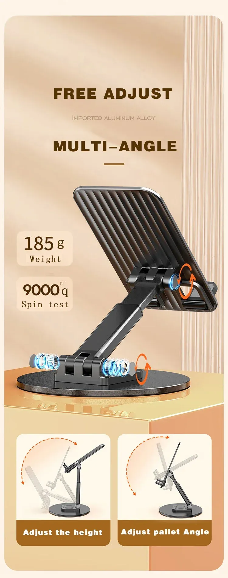 Support de téléphone pour visioconférence