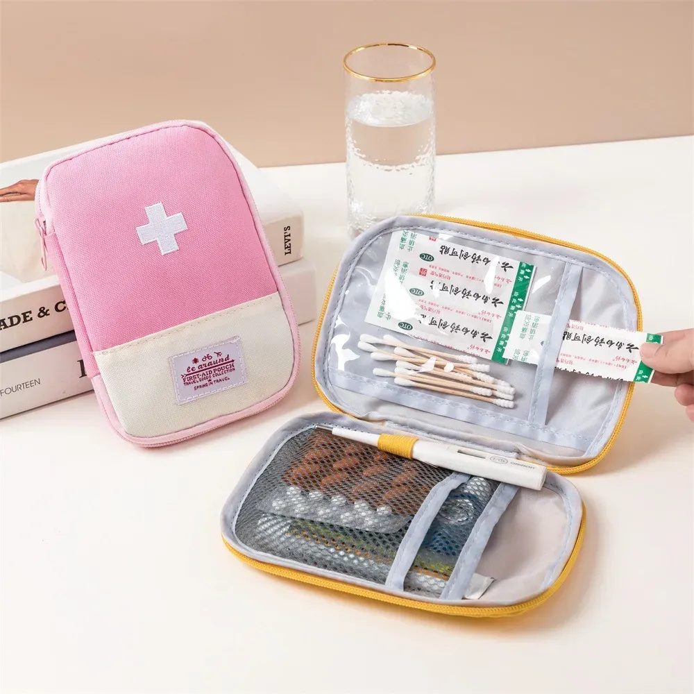 Ensemble de 3 sacs de rangement médical portables, trousse de premiers secours d'urgence pour le camping et le plein air 3