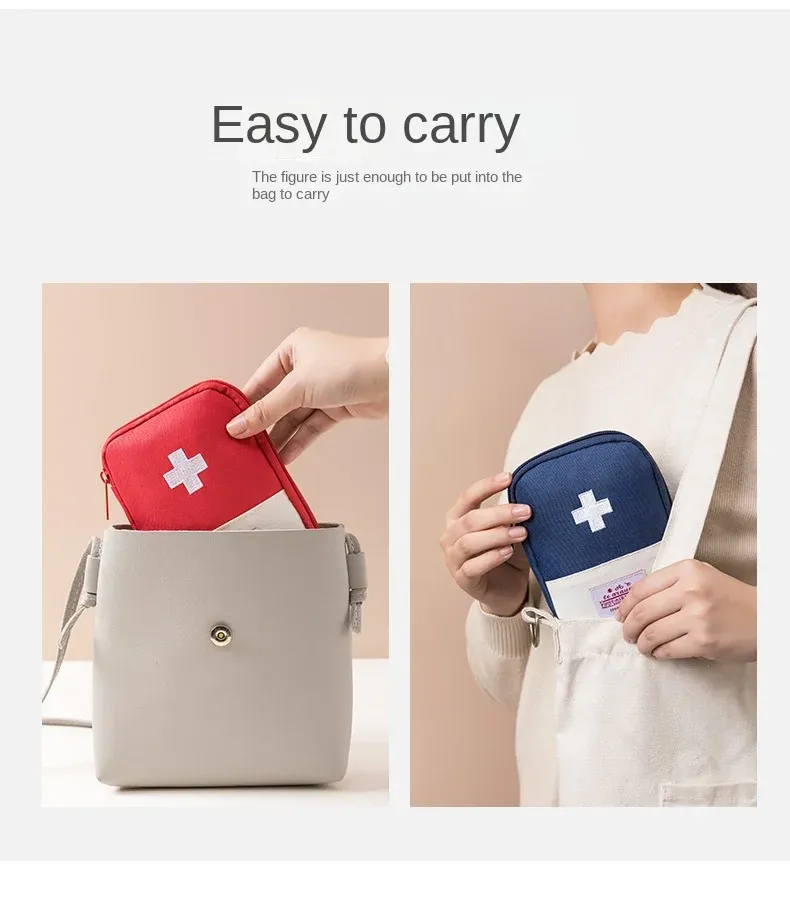 Sac de rangement médical portable, ouverture et accès