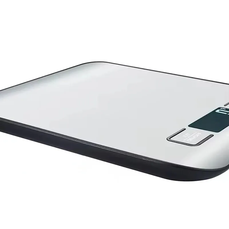 Balance de cuisine numérique en acier inoxydable avec écran LCD