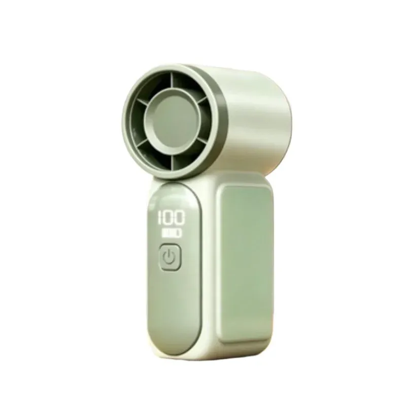 Ventilateur portable de poche léger avec affichage numérique, idéal pour les voyages et le camping 6
