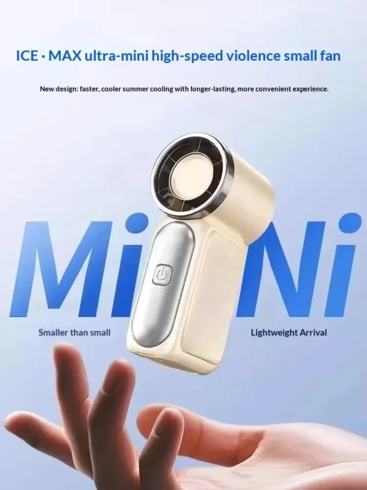 Ventilateur portable, mise en scène lifestyle