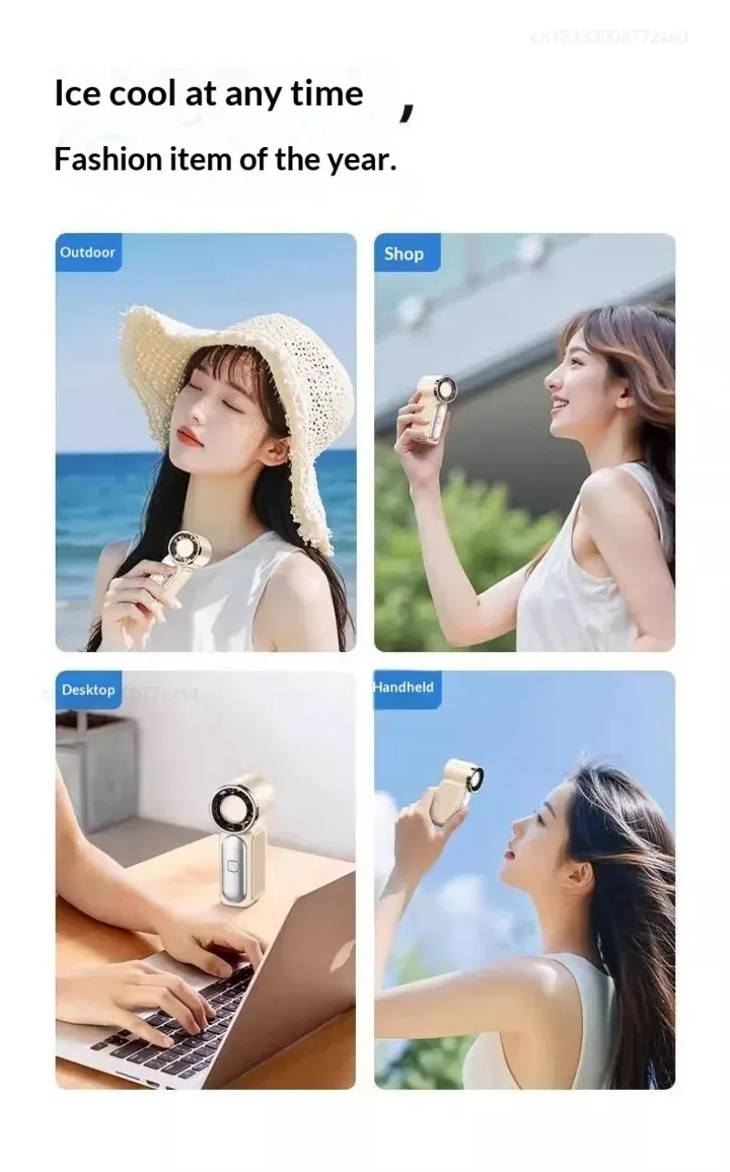 Ventilateur portable, l'art de la fraîcheur nomade