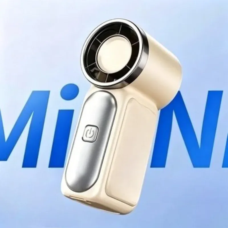 Ventilateur portable de poche léger avec affichage numérique, idéal pour les voyages et le camping 7