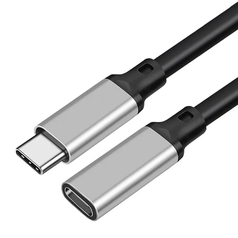 Câble d'extension USB-C mâle vers femelle, USB 3.2 Gen2 10 Gbit/s, charge rapide 100 W, compatible MacBook Pro, Samsung et Xiaomi 9