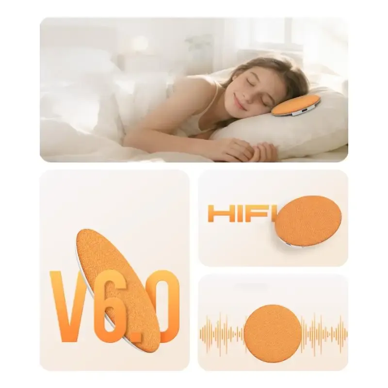 Haut-parleur de sommeil sous oreiller Bluetooth, vue détaillée