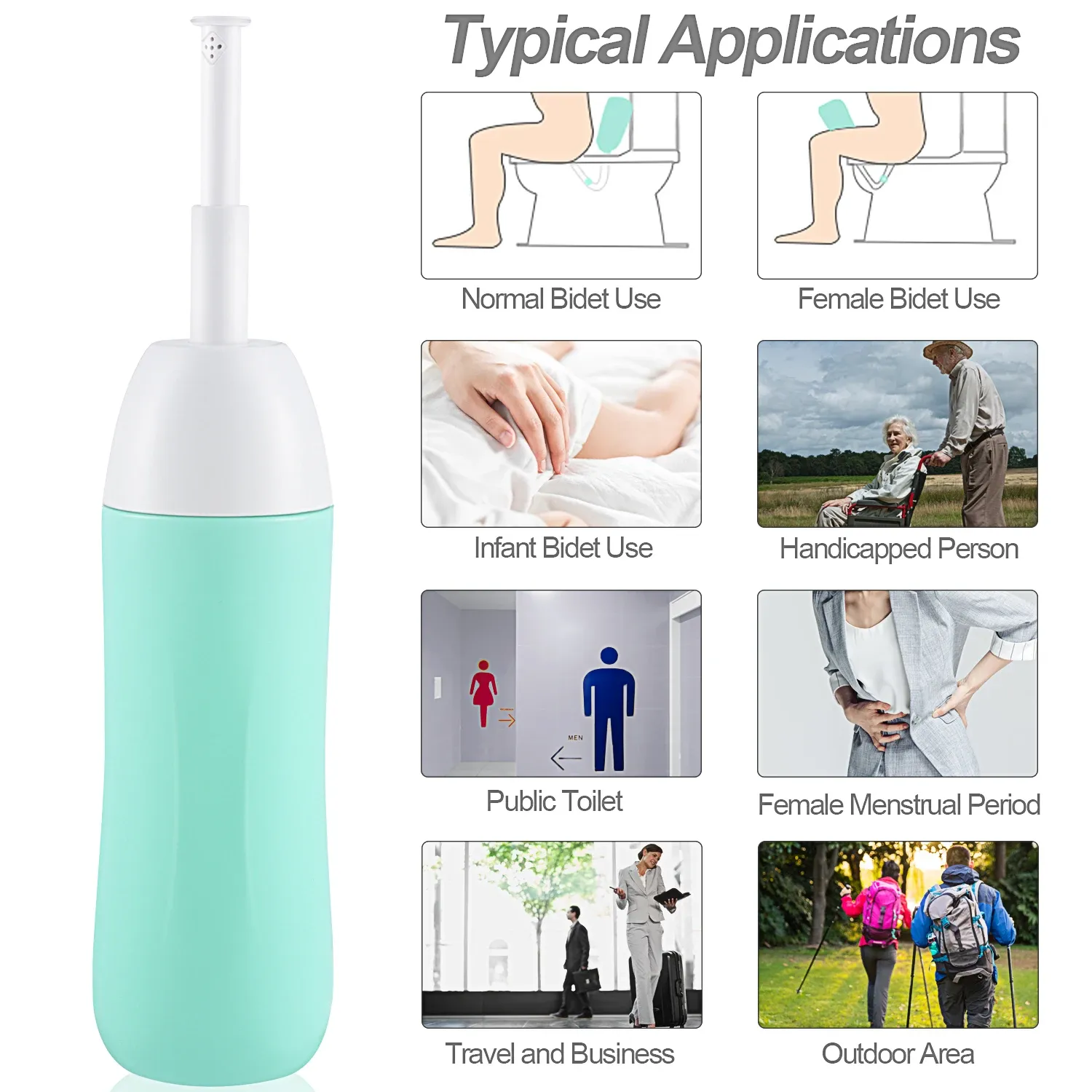Bidet portable, lifestyle