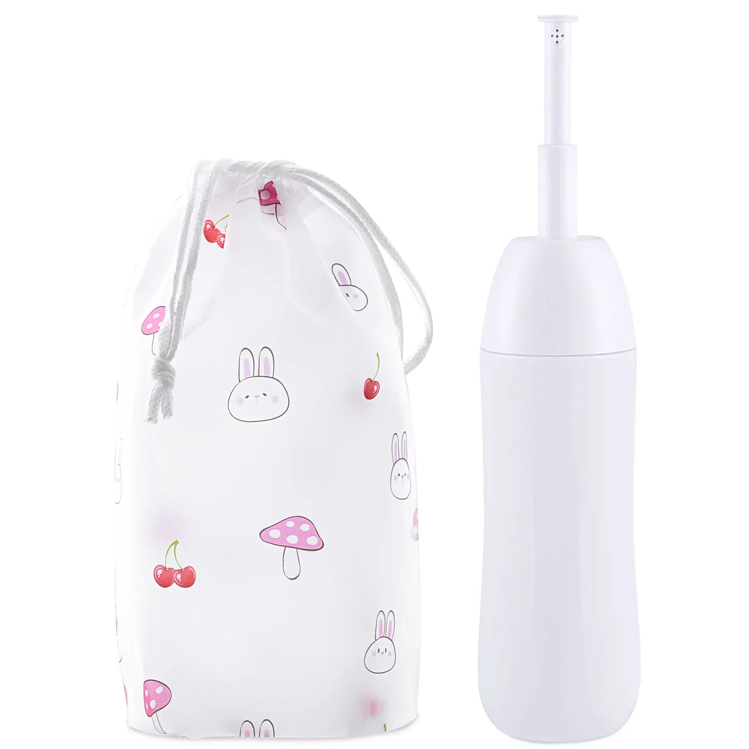 Bidet portable de voyage 400 ml avec buse rétractable et pochette 7