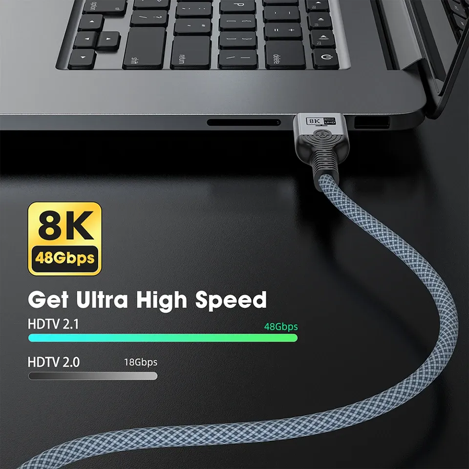 Connecteurs du câble HDMI 2.1