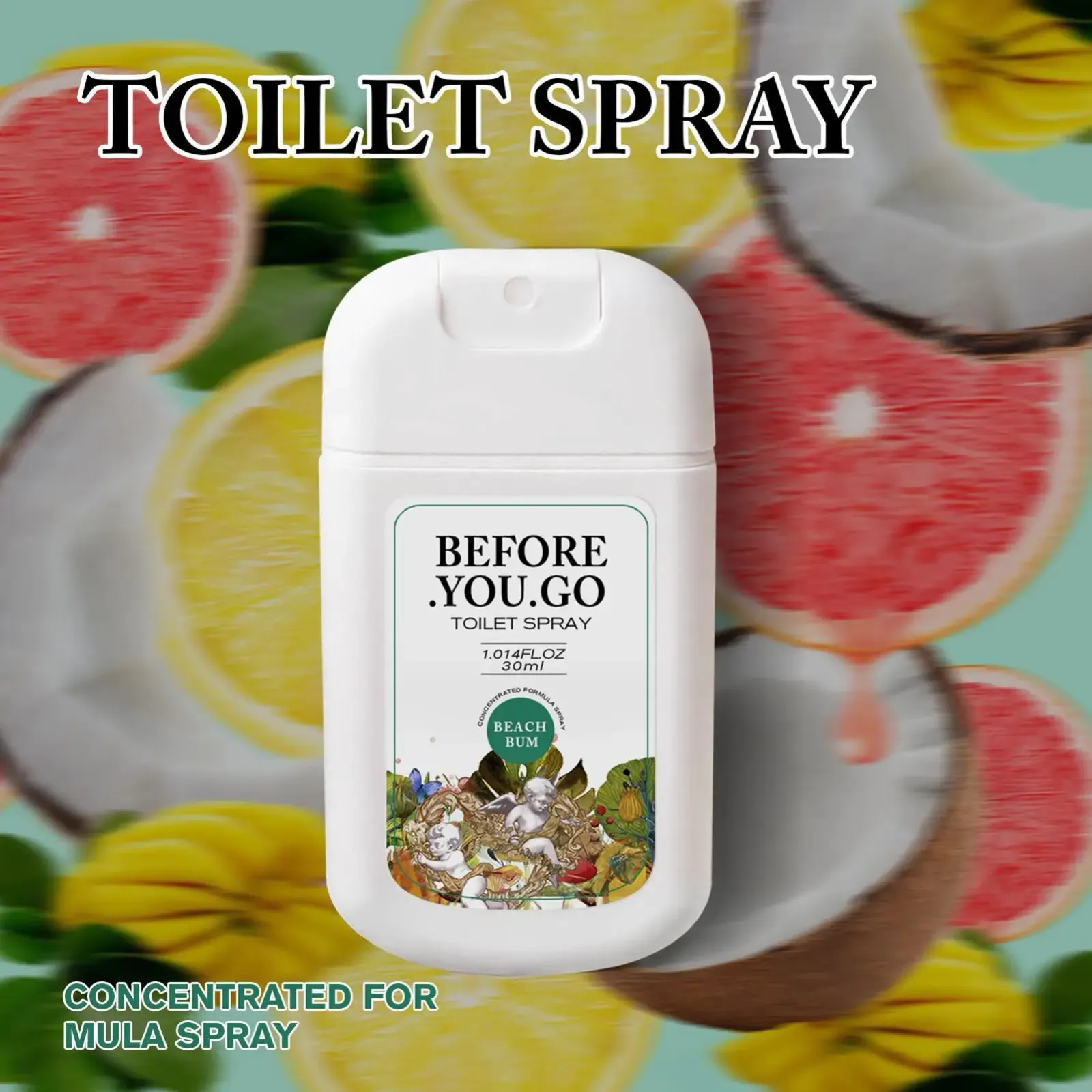 Spray désodorisant pour toilettes, utilisation quotidienne
