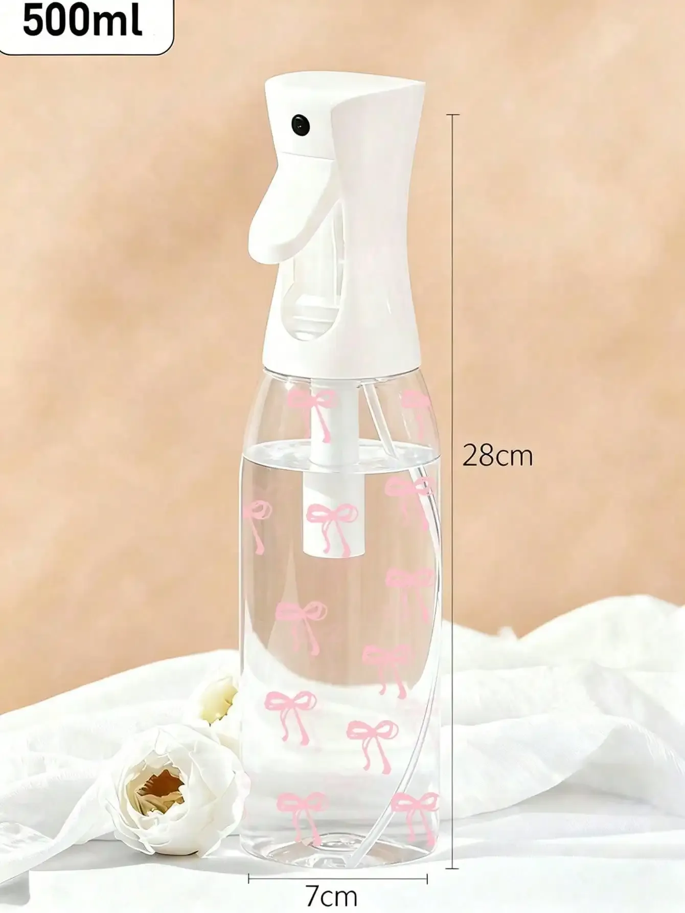 Vaporisateur à brume continue florale rechargeable, pulvérisateur d'eau à fine brume pour salon de coiffure, plantes, nettoyage et voyage 22