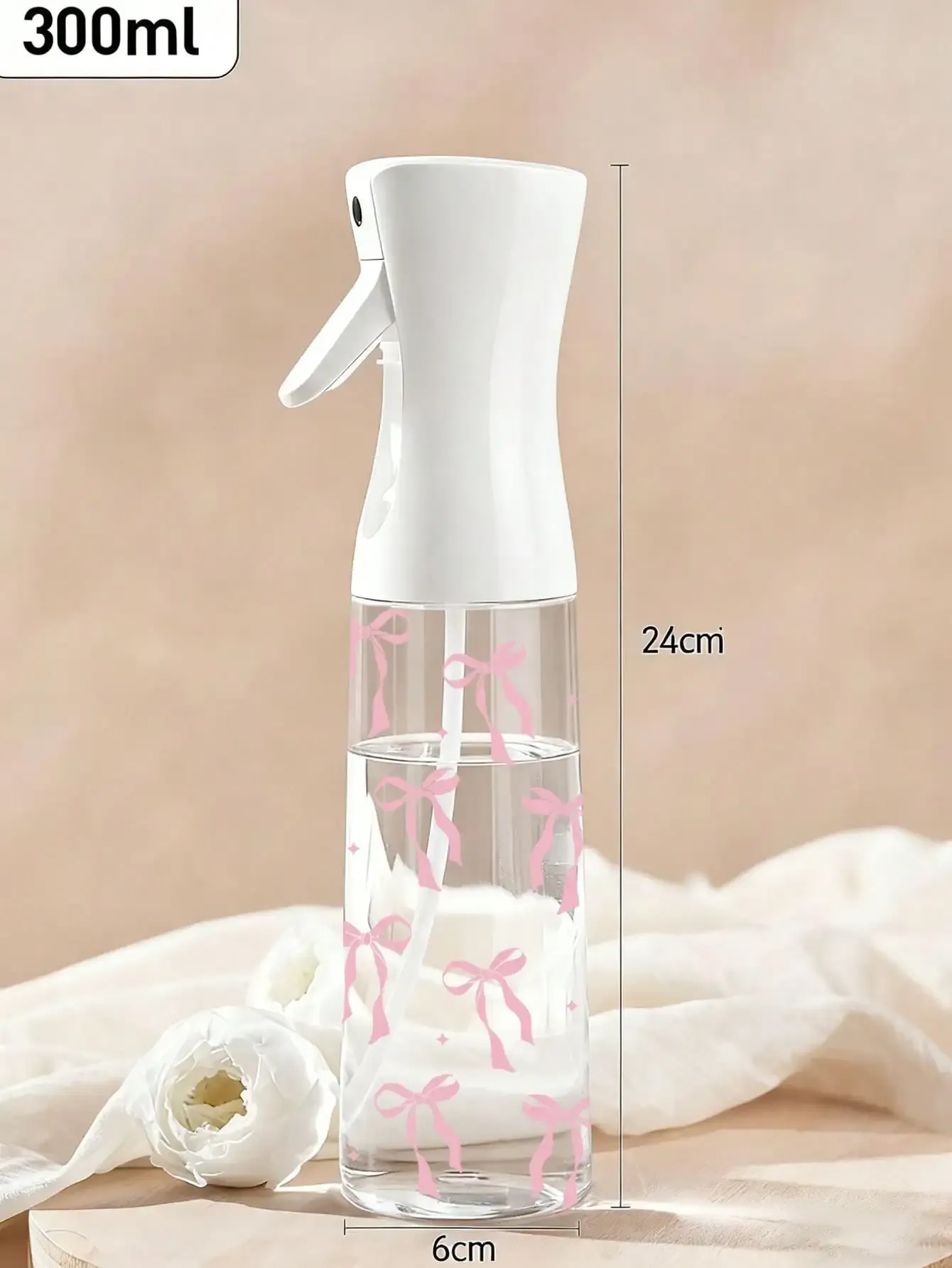 Vaporisateur à brume continue florale rechargeable, pulvérisateur d'eau à fine brume pour salon de coiffure, plantes, nettoyage et voyage 20