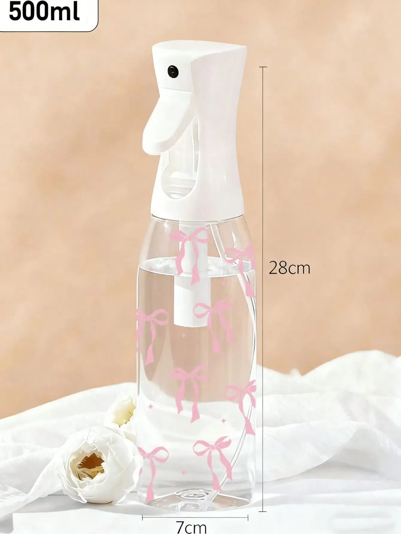 Vaporisateur à brume continue florale rechargeable, pulvérisateur d'eau à fine brume pour salon de coiffure, plantes, nettoyage et voyage 19