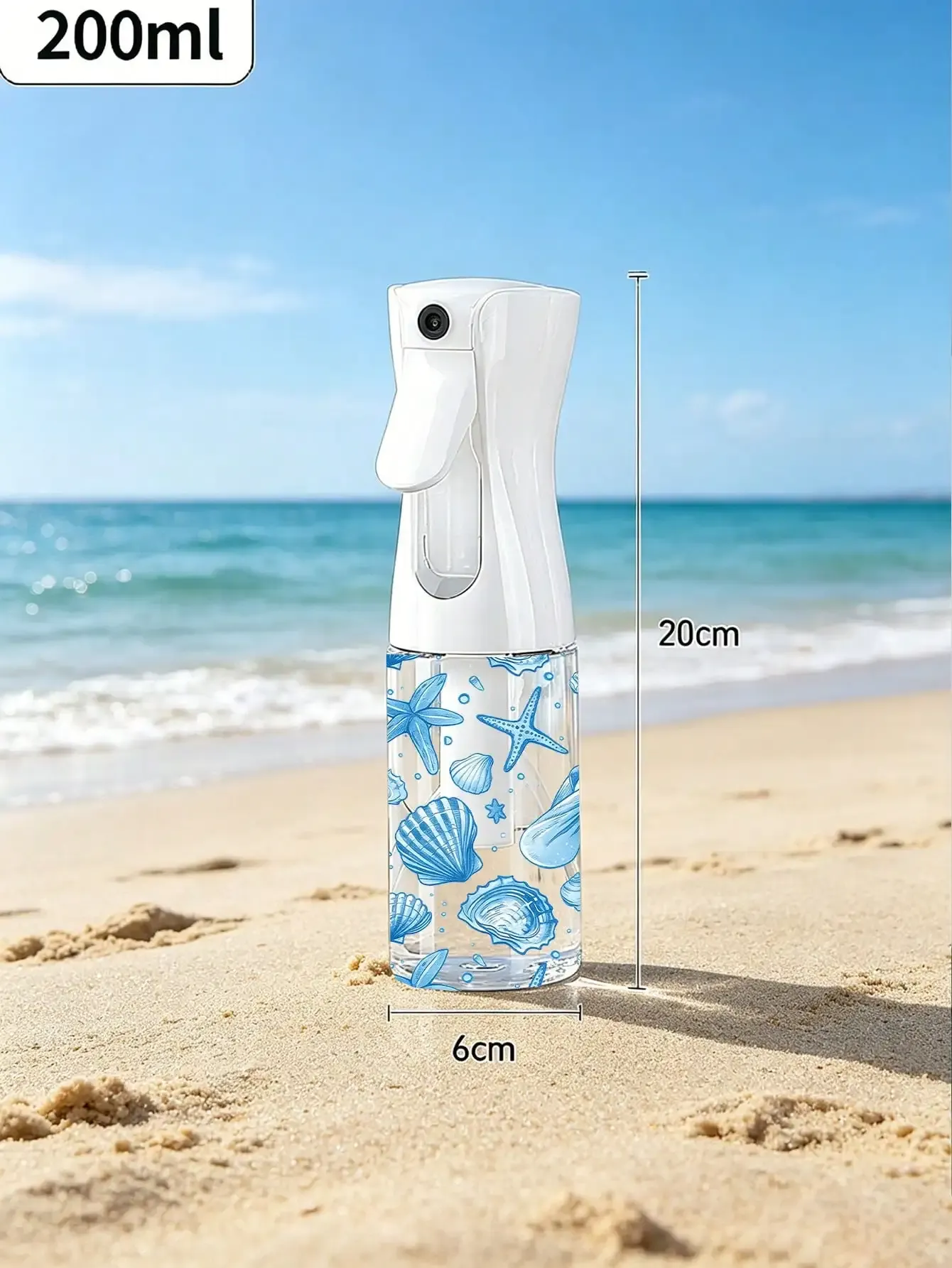 Vaporisateur à brume continue florale rechargeable, pulvérisateur d'eau à fine brume pour salon de coiffure, plantes, nettoyage et voyage 25