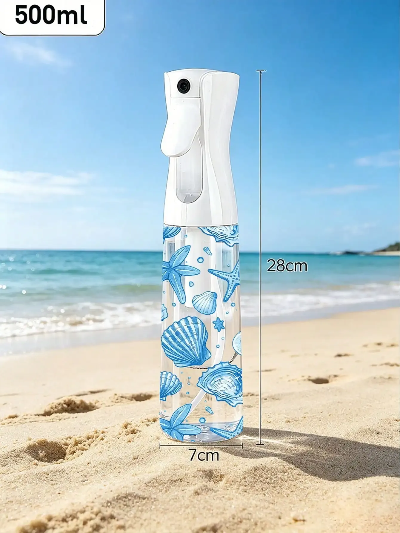 Vaporisateur à brume continue florale rechargeable, pulvérisateur d'eau à fine brume pour salon de coiffure, plantes, nettoyage et voyage 23