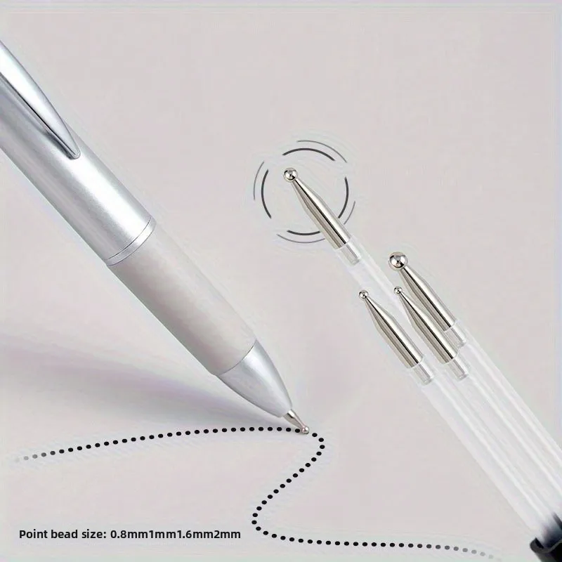 Créations nail art au stylo à points