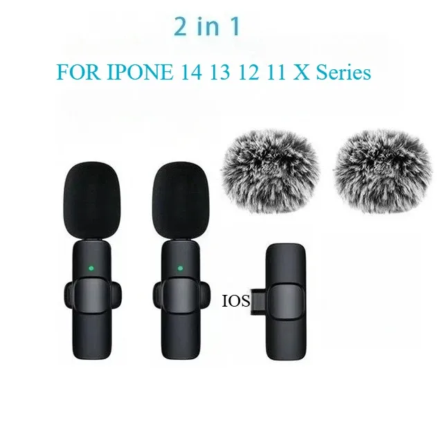 Microphone Lavalier sans Fil pour iPhone et iPad, Micro d'Enregistrement Vidéo avec Réduction du Bruit pour Interviews, Podcasts et Vlogs 10