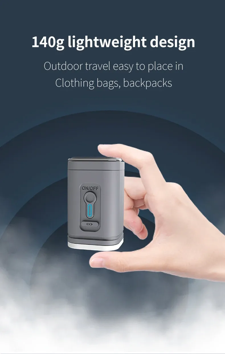 Mini pompe à air portable, utilisation en voyage