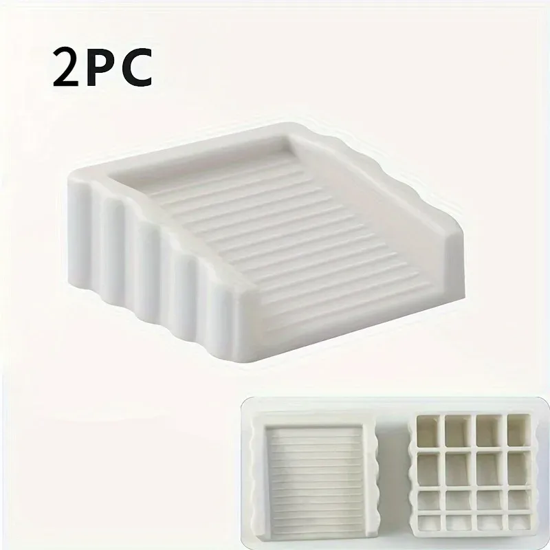 Lot de 2 bloqueurs de porte coupe-vent, cales de porte anti-collision en plastique mat, disponibles en 4 coloris 3