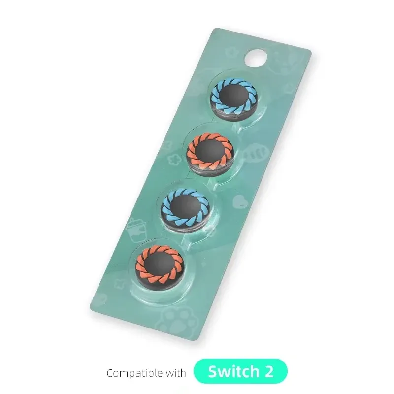 Capuchon de poignée de pouce en silicone DATA FROG pour manette Switch 2, housse de protection antidérapante 7