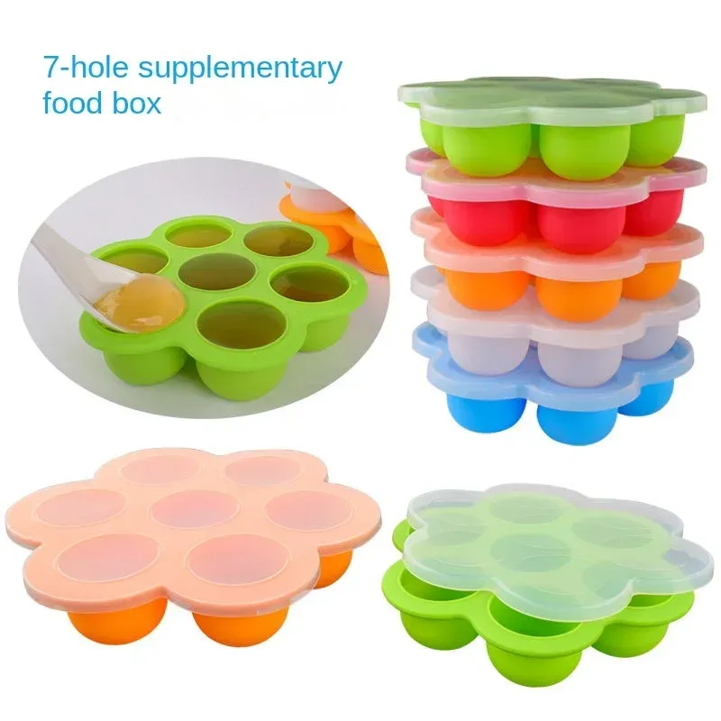 Moule en silicone pour bébé et congélation, vue d'ensemble