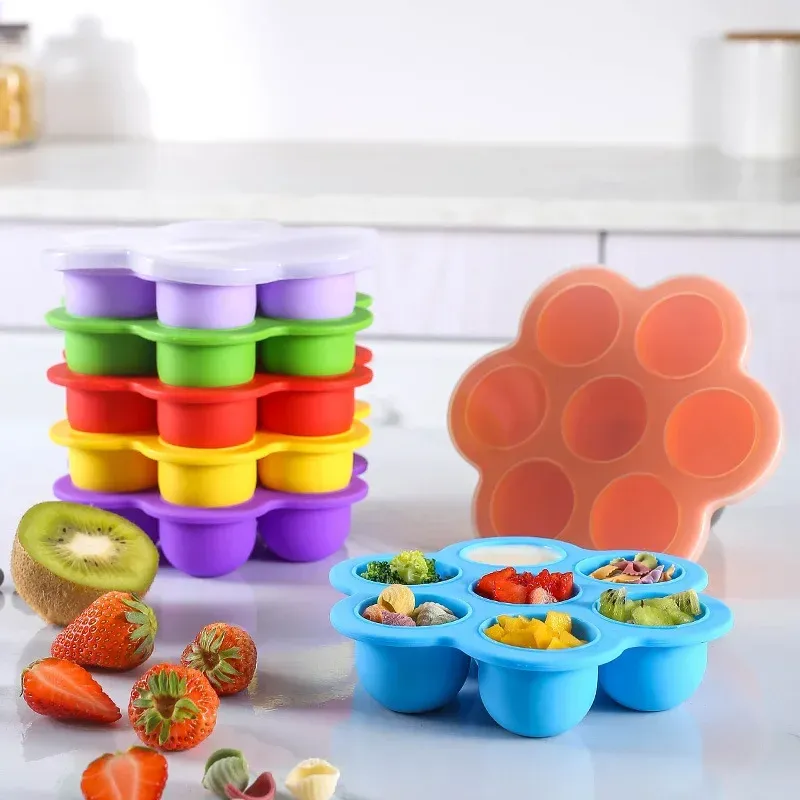 Moule en silicone utilisé pour les collations et portions