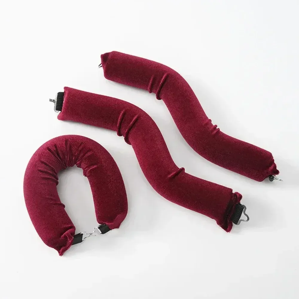 Bigoudis sans chaleur en satin, tiges à friser, bandeau sans chaleur, boucles paresseuses, bigoudis doux, tiges de couchage, outils de coiffure - Image 1