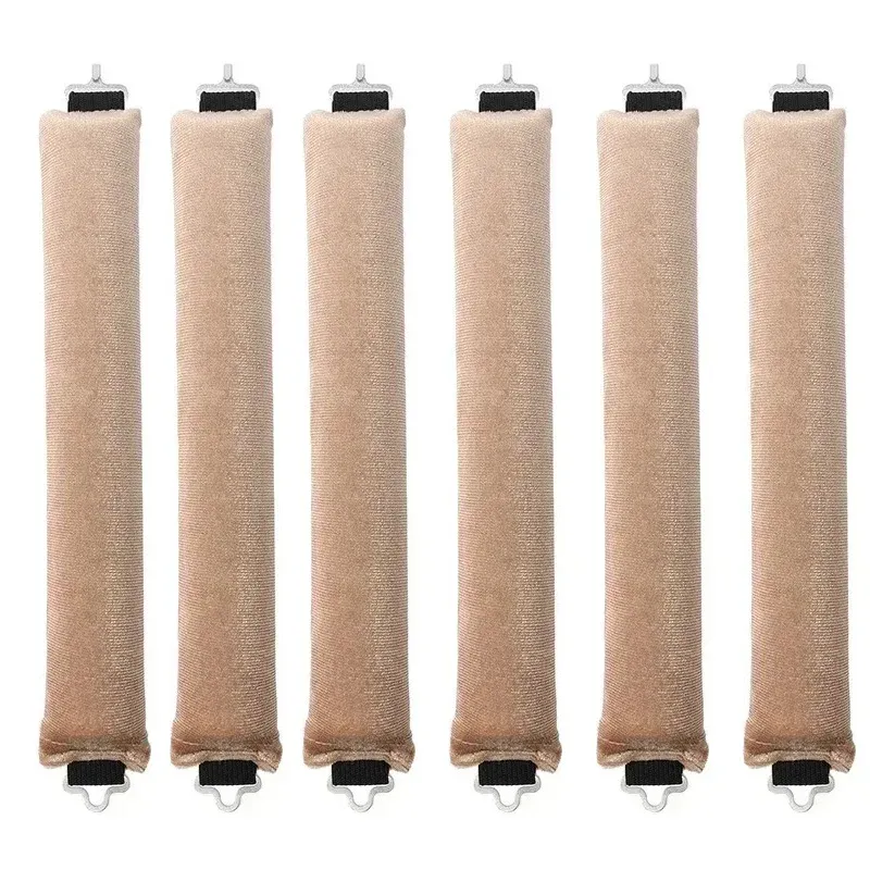 Bigoudis sans chaleur en satin, tiges à friser, bandeau sans chaleur, boucles paresseuses, bigoudis doux, tiges de couchage, outils de coiffure 9