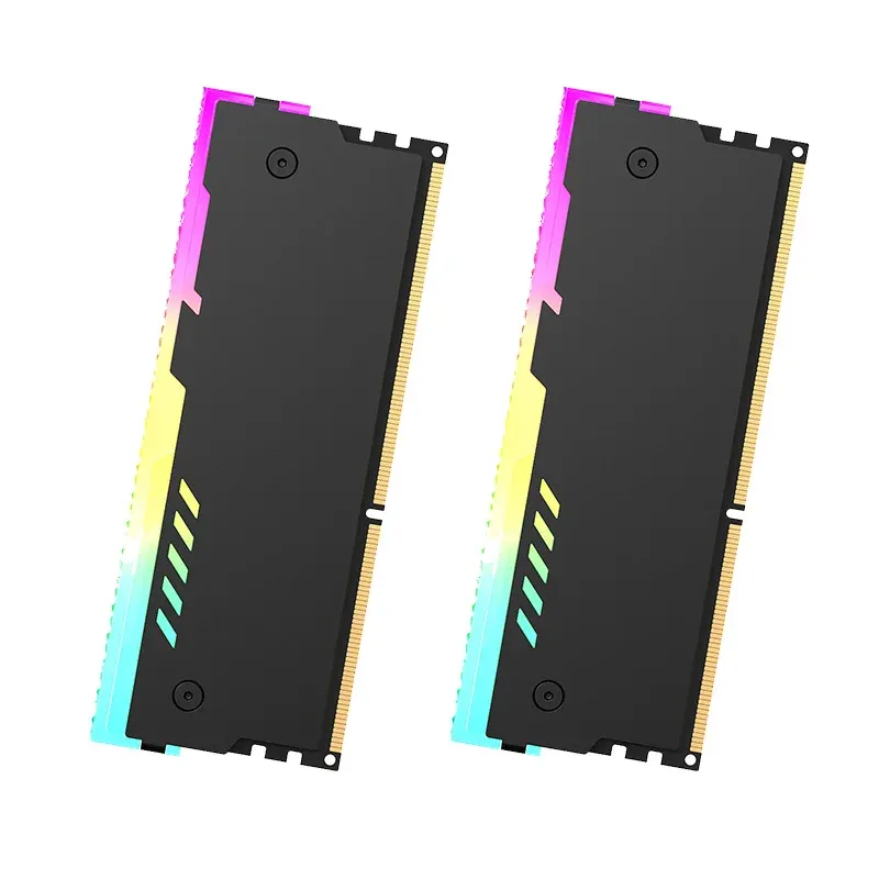 TEUCER RM-1 Gilet de refroidissement RAM ARGB 5V 3 broches pour mémoire de bureau PC, compatible DDR2, DDR3, DDR4 et DDR5 8