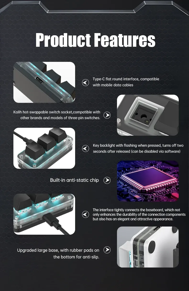 Mini clavier de programmation en situation
