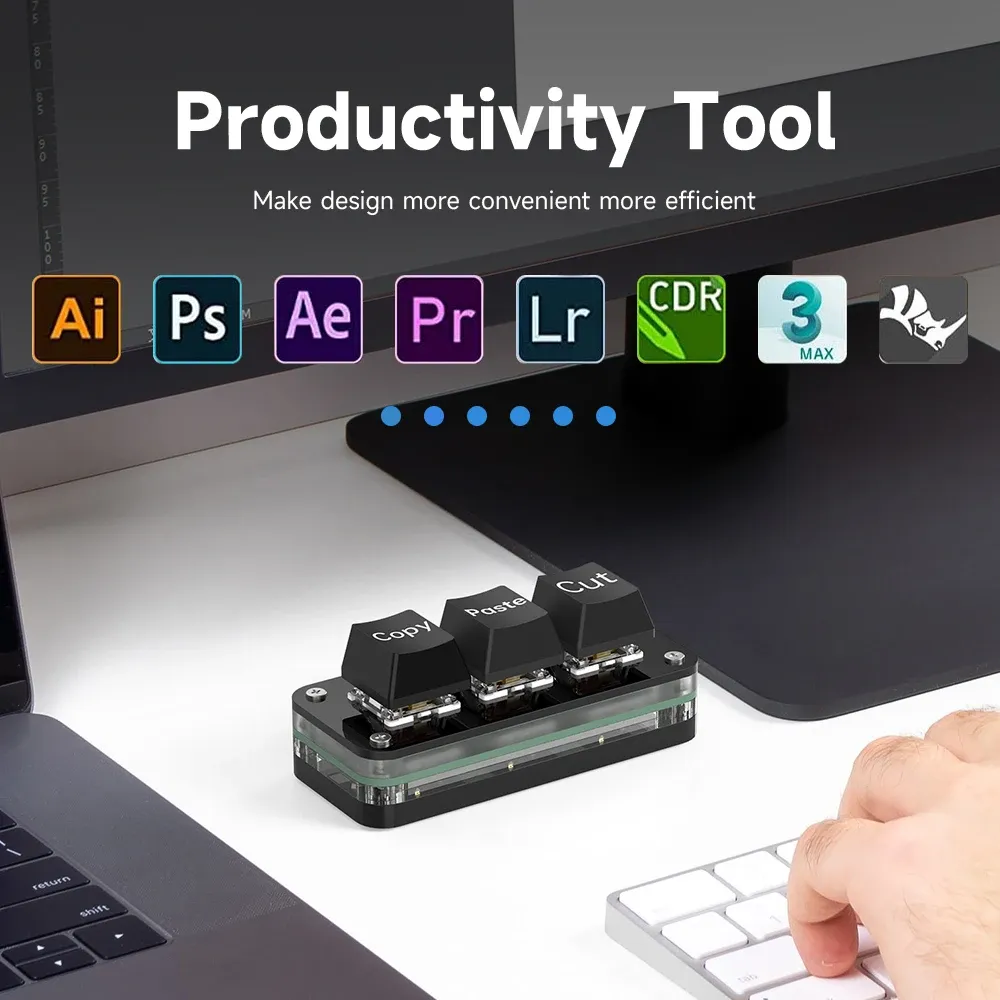 Touches programmables du mini clavier