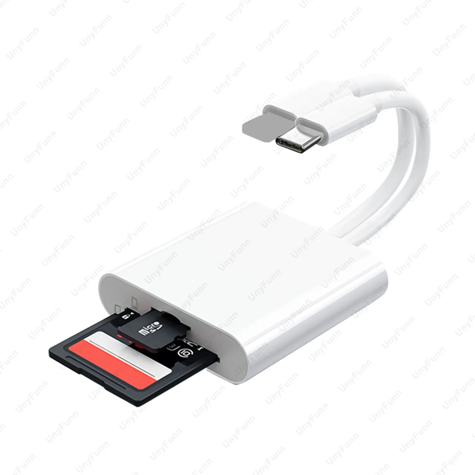 Lecteur de carte mémoire USB-C vers SD et TF, compatible iPhone 15, Huawei et Xiaomi 10