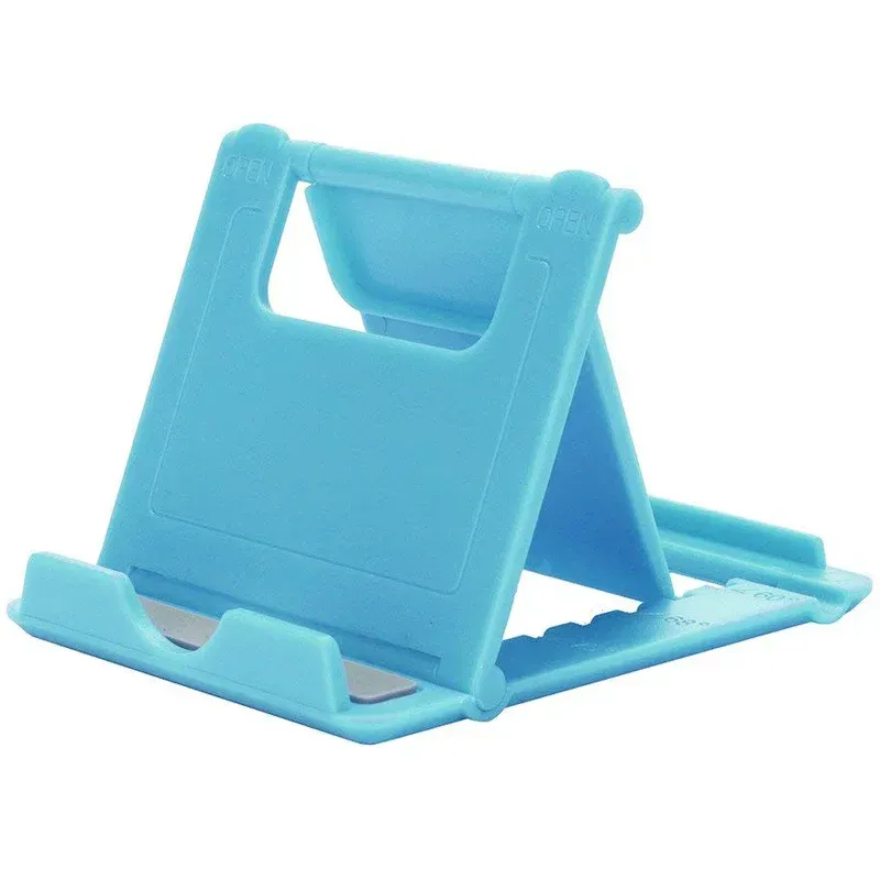 Support de téléphone de bureau réglable et pliant, compatible iPad, iPhone, Samsung, Xiaomi et Huawei 11