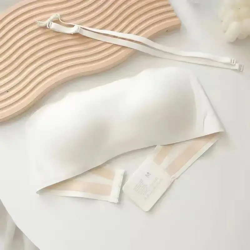 Soutien-gorge tubulaire sans couture, sans bretelles et sans fil, antidérapant 8