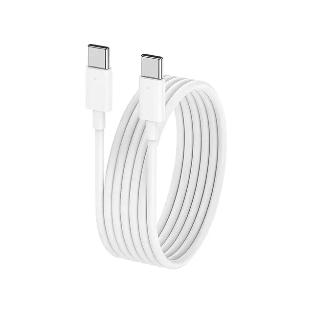 Câble de charge rapide USB-C vers USB-C pour Xiaomi, Huawei, Samsung et iPhone 17, 16, 15, 60 W, charge sûre et efficace 7