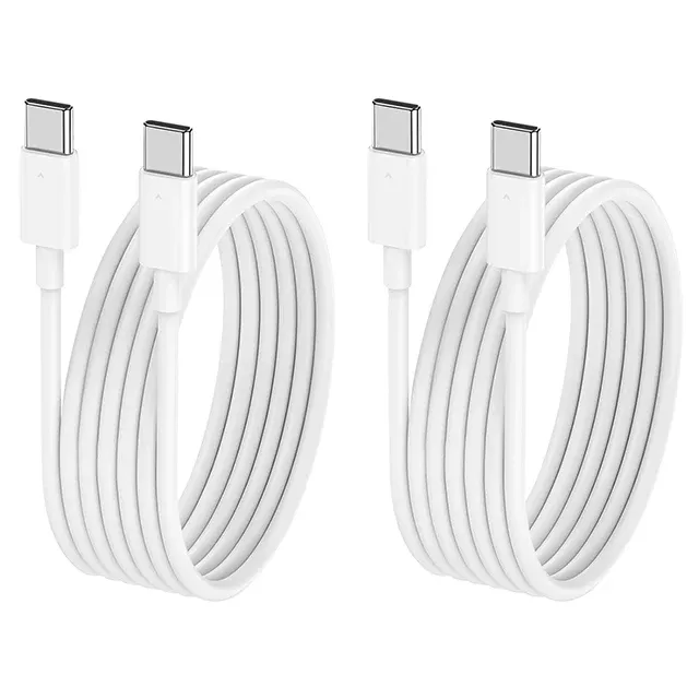 Câble de charge rapide USB-C vers USB-C pour Xiaomi, Huawei, Samsung et iPhone 17, 16, 15, 60 W, charge sûre et efficace 9