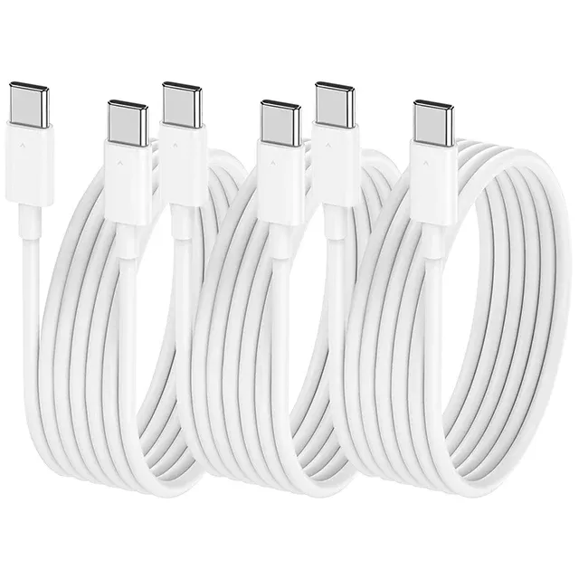Câble de charge rapide USB-C vers USB-C pour Xiaomi, Huawei, Samsung et iPhone 17, 16, 15, 60 W, charge sûre et efficace 8
